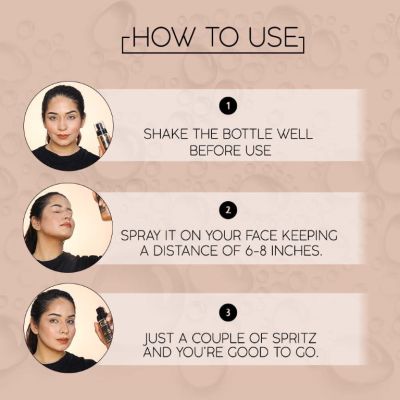 C2P Pro: Pro Ultra HD Makeup Shimmer Setting Mist & Fix  Diamond Dust 01 - 120ml