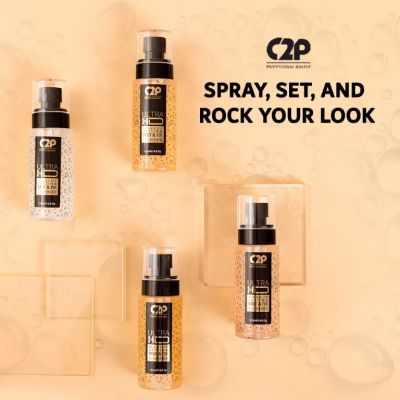 C2P Pro: Pro Ultra HD Makeup Shimmer Setting Mist & Fix  Diamond Dust 01 - 120ml