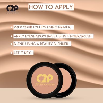 C2P Pro: Pro Base Gloss Eyeshadow - 4gm