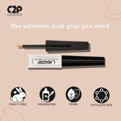 C2P Pro: Pro Lash Grip Waterproof Eyelash Adhesive - 3ml