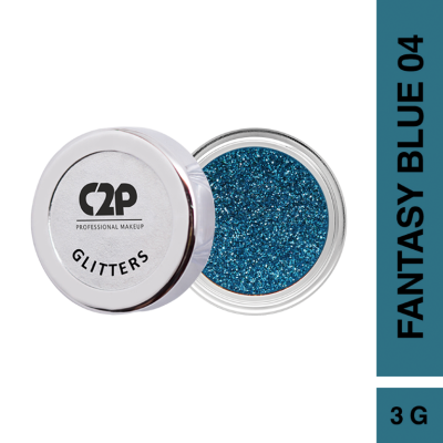 C2P Pro: Pro Uptown Loose Glitters  Fantasy Blue 04 - 3.5gm