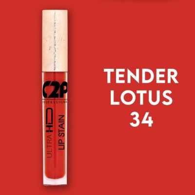 C2P Pro: Pro Lip Stain Liquid Lipstick  Tender Lotus 34 - 5ml