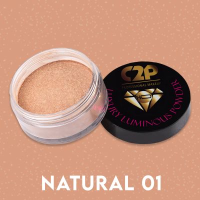 C2P Pro: Pro HD Luxury Luminous Shimmer Powder  Natural 01 - 13gm