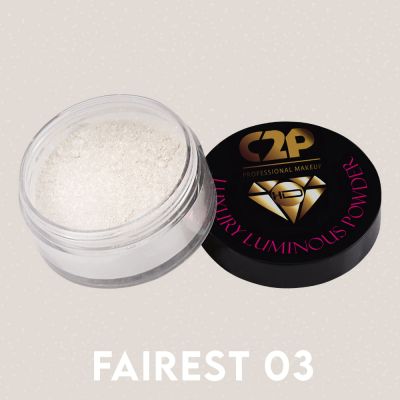C2P Pro: Pro HD Luxury Luminous Shimmer Powder  Fairest 03 - 13gm