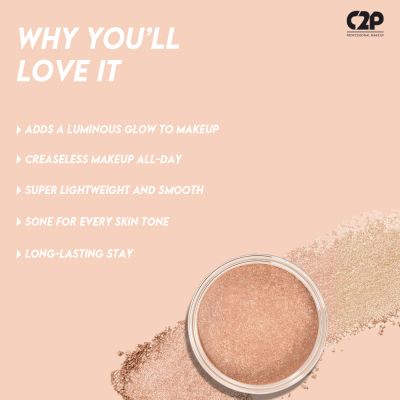 C2P Pro: Pro HD Luxury Luminous Shimmer Powder  Fairest 03 - 13gm