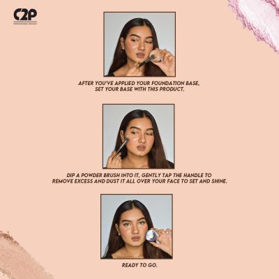 C2P Pro: Pro HD Luxury Luminous Shimmer Powder  Fairest 03 - 13gm