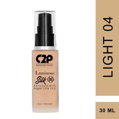 C2P Pro: Pro Luminious Silk Foundation  Light 04