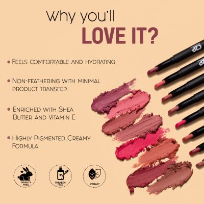 C2P Pro: Pro Slice Non Transfer Matte Lipstick  Pep Talk 119
