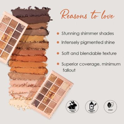 C2P Pro: Pro Pathfinder 15 Color Eye Shadow Palette  Cherry Fuzz 04