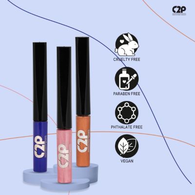 C2P Pro: Pro Frame Me! Eyeliner Metallic Colors  Blue 03