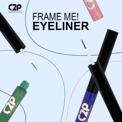 C2P Pro: Pro Frame Me! Eyeliner Metallic Colors  Grey 05