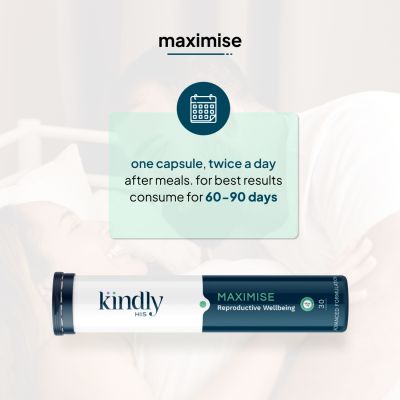 Kindly Health: Maximise - Sperm Health Booster - 30 Capsules