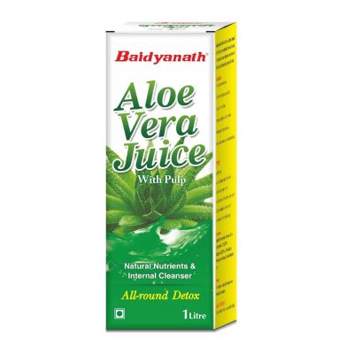 Baidyanath: Aloe Vera Juice - All Natural tonic for Immunity |Better digestion and Glowing skin- 1L