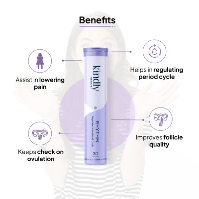 Kindly Health: Rhythm - For PCOS - 30 Capsules