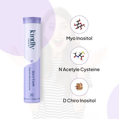 Kindly Health: Rhythm - For PCOS - 30 Capsules
