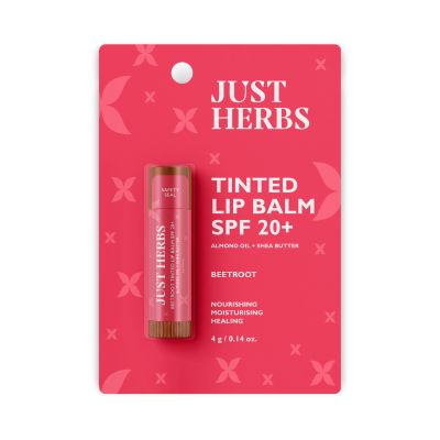 Just Herbs: Just Herbs Tinted Lip Balms SPF 20+ (Beetroot) - 4gm