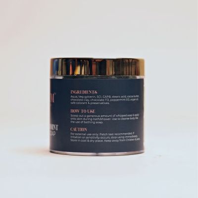 Earthhium: Chocolate Peppermint Whipped Cream Soap