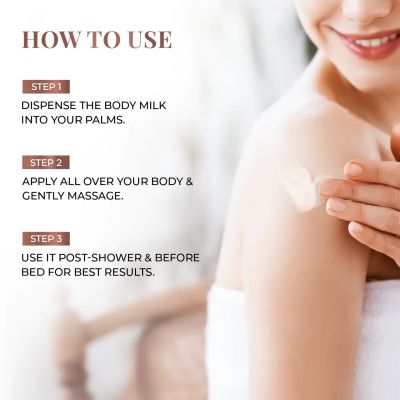 Just Herbs: Safron Malai Ultra Hydrating Body Milk - 300ml