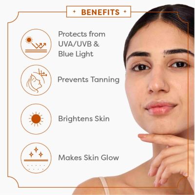 Ayuga: 2% Chandanam Sunscreen SPF 50/PA++ - 50gm