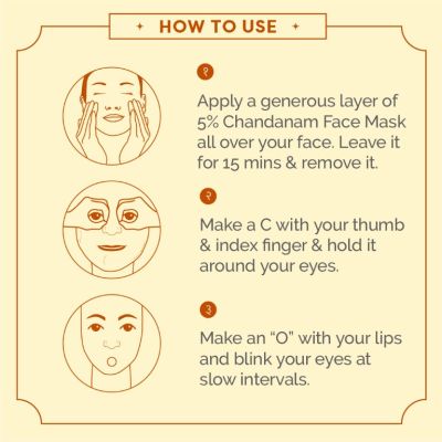 Ayuga: 5% Chandanam Face Mask - 50gm
