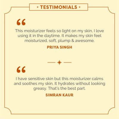 Ayuga: 5% Chandanam Light Face Moisturizer - 50gm