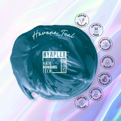 Anveya: Havana Teal Semi Permanent Hair Color -  100ml