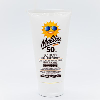 Malibu: Kids Coloured Lotion SPF 50 - 150ml
