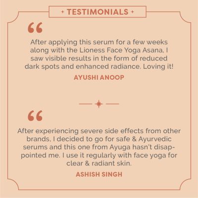 Ayuga: 10% Kumkumadi Skin Radiance Oil - 30ml