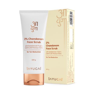 Ayuga: 2% Chandanam Face Scrub - 100gm