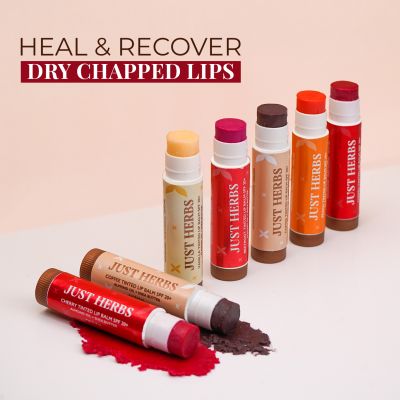 Just Herbs: Tinted Lip Balms SPF 20+ (Vanilla) - 4gm