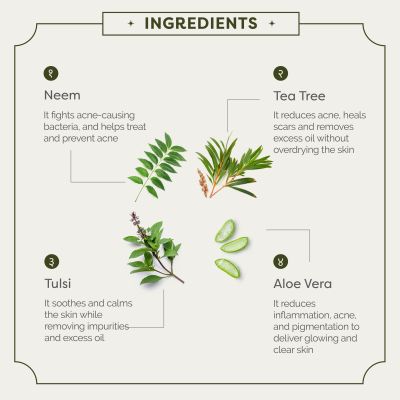 Ayuga: 2% Neembadam Anti-acne Foaming Face Wash - 100ml