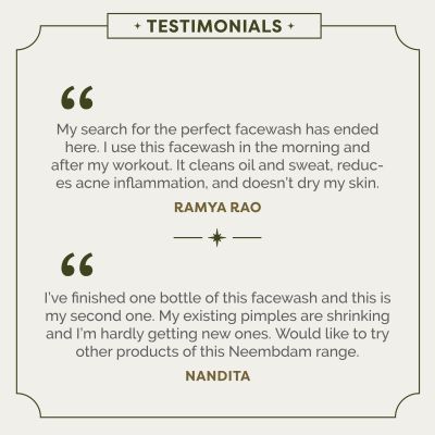 Ayuga: 2% Neembadam Anti-acne Foaming Face Wash - 100ml