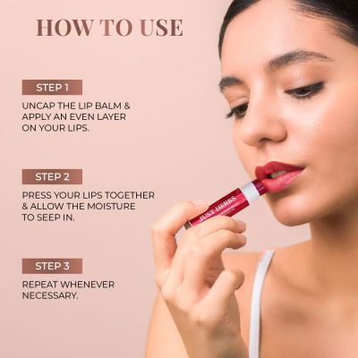 Just Herbs: Tinted Lip Balms SPF 20+ (Vanilla) - 4gm