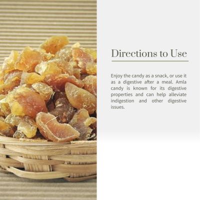 Ecotyl: Organic Amla Candy (Sweet) - 100gm