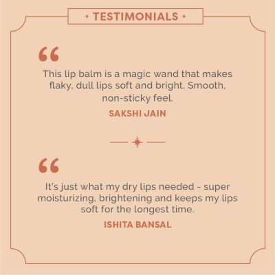 Ayuga: 5% Kumkumadi Lip Balm - 4gm