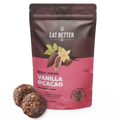 Eat Better: Better Laddoos Vanilla & Cacao - 70gm