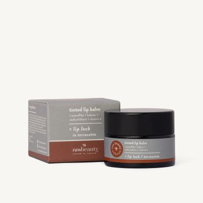 Raw Beauty Wellness: Lip Lock Terracotta Tinted LIP Balm - 10 gm