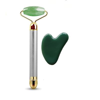 Getmecraft: Green Jade Aventurine Vibrating Facial Roller
