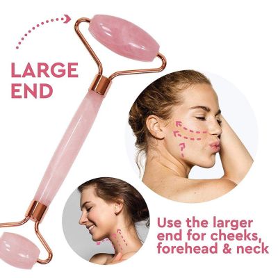 Getmecraft: Rose Quartz Facial Roller and Massager