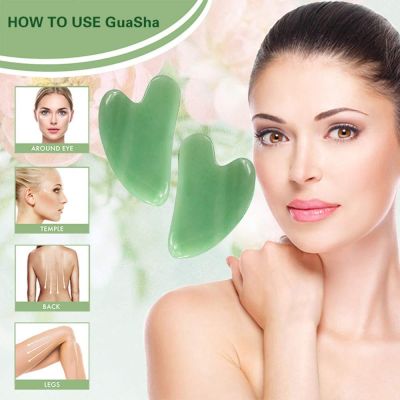 Getmecraft: Green Jade Gua Sha Stone