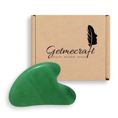 Getmecraft: Green Jade Aventurine Vibrating Facial Roller