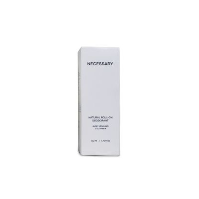 Necessary: Natural Roll-On Deodorant Aloe-Vera & Cucucmber - 50ml