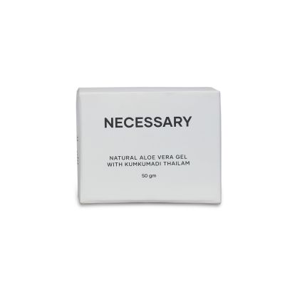 Necessary: Natural Aloe Vera Gel with Kumkumadi Thailam - 50gm