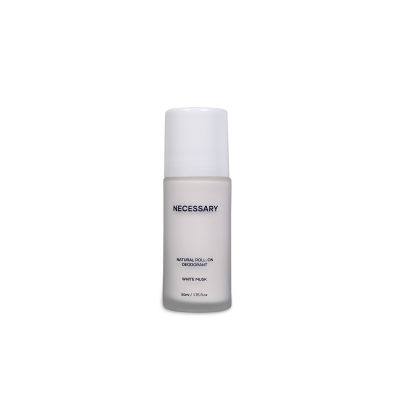 Necessary: Natural Roll-On Deodorant White Musk - 50ml