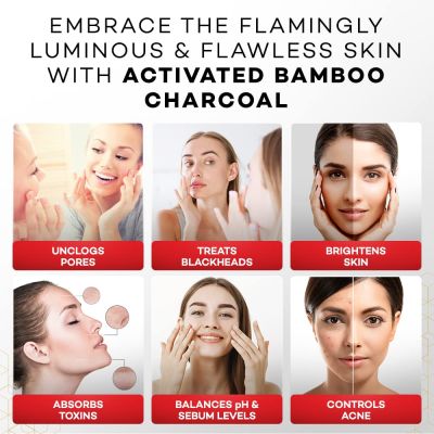 Reverzo: Activated Charcoal Face Wash - 100 ml
