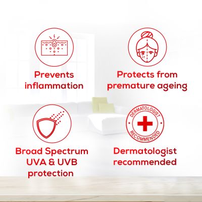 La Shield: IR SPF 30 Mineral Sunscreen Gel - 50 gm