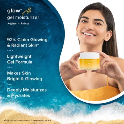 Aqualogica: Glow + Jello Moisturiser for Illuminating Moisturization - 50gm