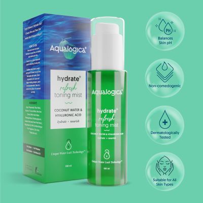 Aqualogica: Hydrate + Refresh Toning Mist - 100ml