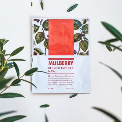 Apieu: Mulberry Blemish Ampoule Mask - 23ml