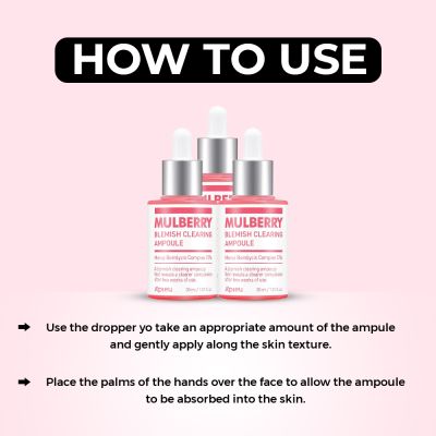 Apieu: Mulberry Blemish Clearing Ampoule - 30ml